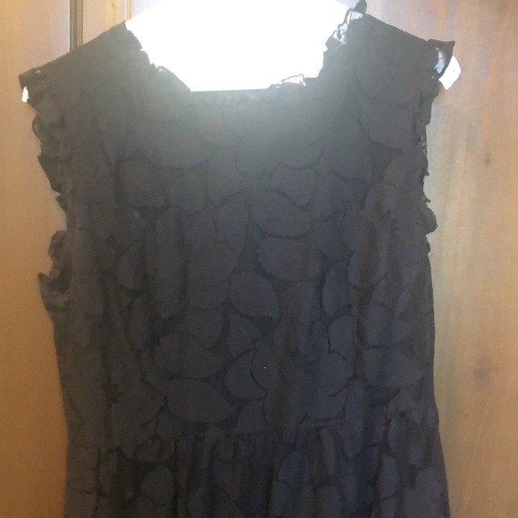 Black floral dress - Picture 4 of 5